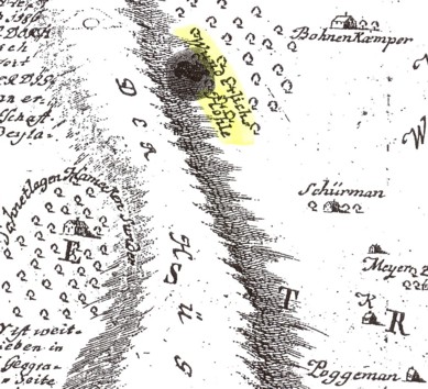 Mappe der Wulfter Bergfreyheit