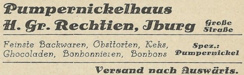Werbung 1930