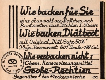 Werbung 1977