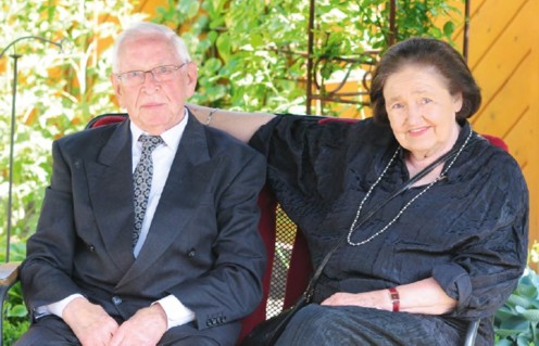 Ehepaar Heinz und Anni Hannibal im Jahre 2011