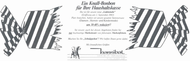 Werbung 1983