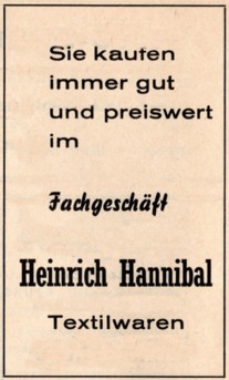 Werbung 1962