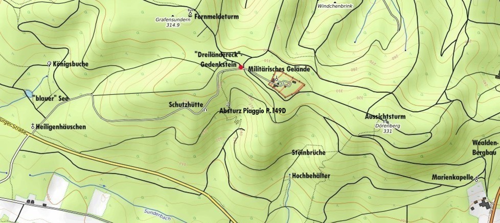 Lageplan Drenberg