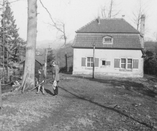 Hausansicht von Westen, Frhjahr 1941