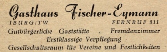 Werbung 1952