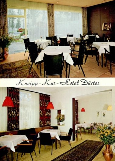 Ansichtskarte Kneipp-Kur-Hotel Dster, um 1965