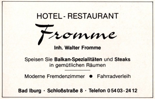 Werbung 1985