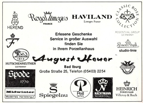 Gewerbliche Anzeige 1982