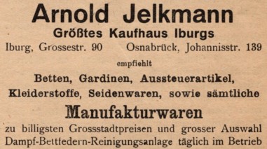 gewerbliche Anzeige 1930