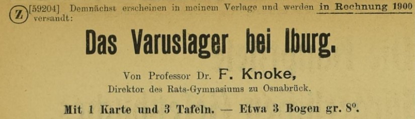 Werbeanzeige des "R. Gaertner's Verlag H. Henfelder" in Berlin im "Brsenblatt fr den Deutschen Buchhandel und die verwandten Geschftszweige"