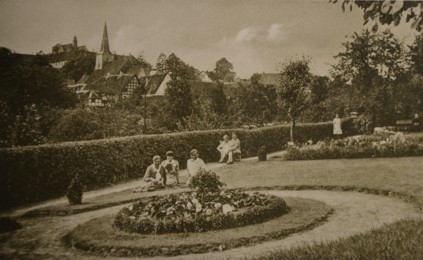 Kurgste im Garten des Franziskus-Hospitals