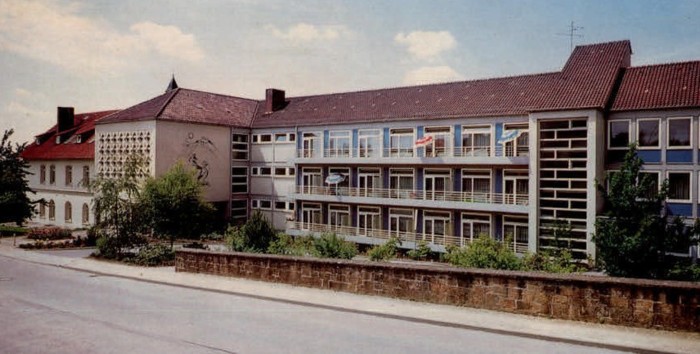 Franziskus-Hospital, Ansicht von der Kleestraße