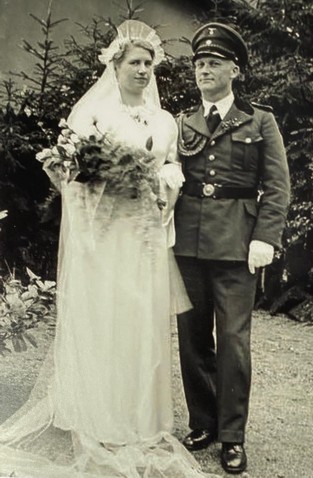 Hochzeit Marianne, geb. Pohlmann, und Fritz Dempewolff