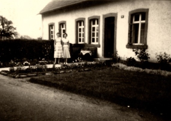 Ansicht des Wohnhauses 1956