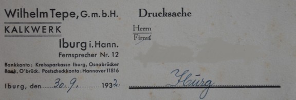 Drucksache vom 30.09.1932