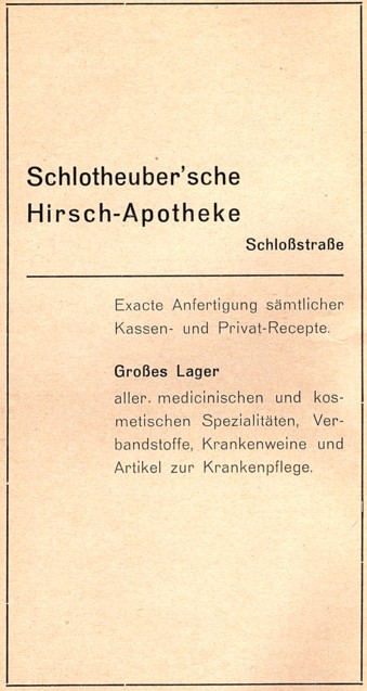 Gewerbliche Anzeige, 1937