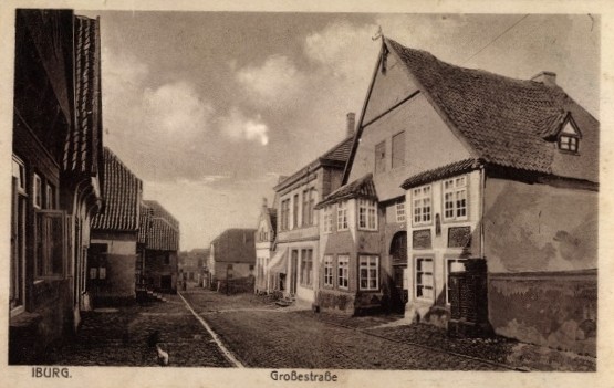 Groe Strae von oben nach unten, vorne rechts: Haus Wedekmper, um 1900